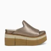 New Naked Feet flow leather Gold