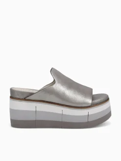 New Naked Feet flow leather Silver