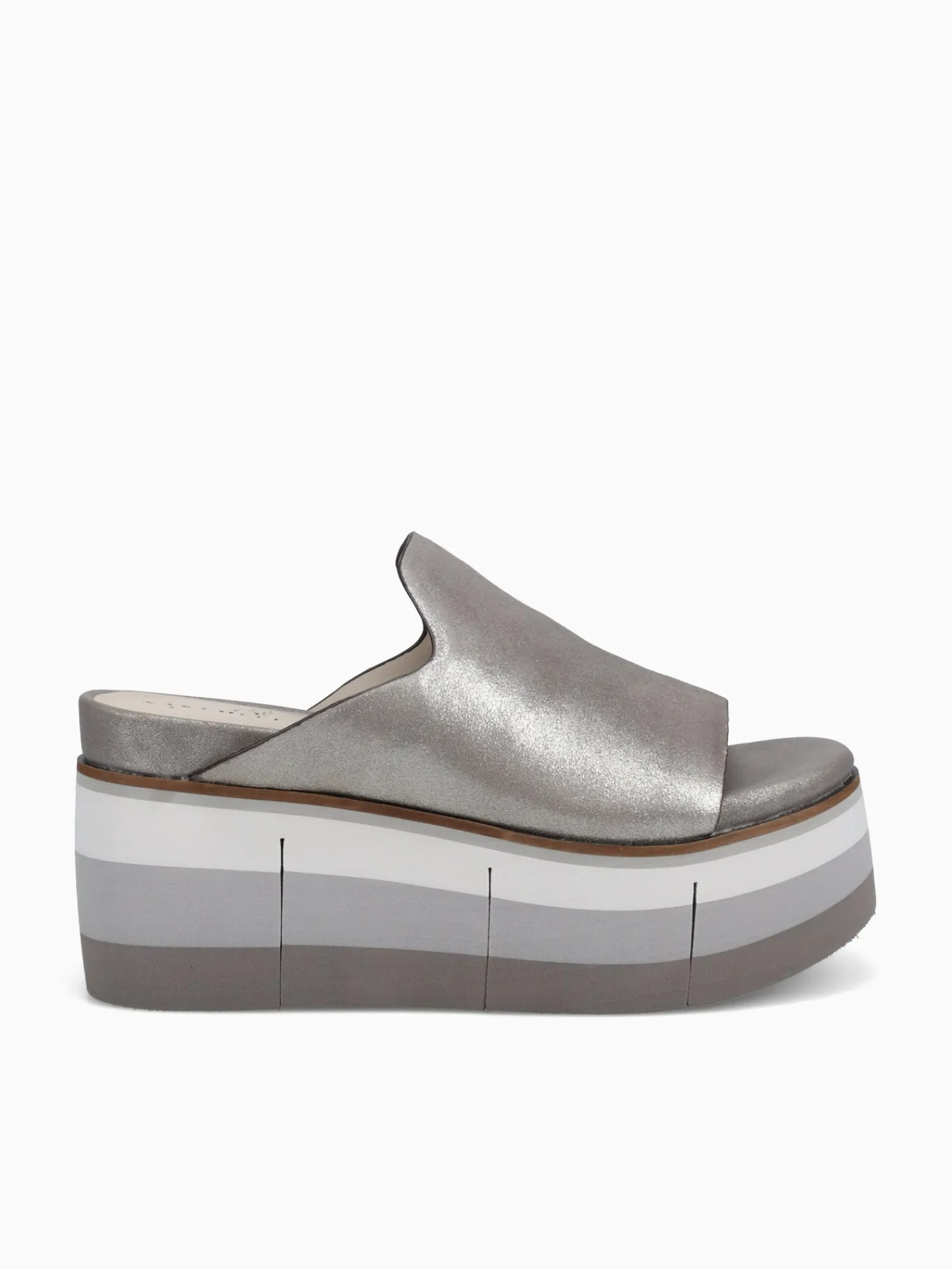 New Naked Feet flow leather Silver
