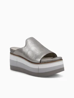 New Naked Feet flow leather Silver