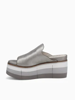 New Naked Feet flow leather Silver