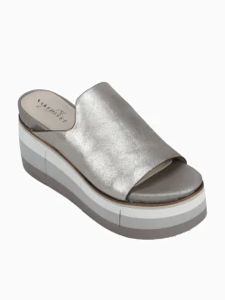 New Naked Feet flow leather Silver
