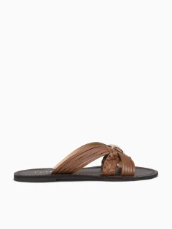 New Ferrucci floy camelo soft plume Medium Brown