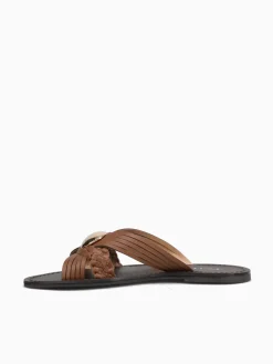 New Ferrucci floy camelo soft plume Medium Brown