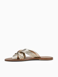 Hot Ferrucci floy ouro light cristal Gold