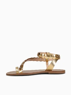 Fashion Ferrucci fonda ouro cristal Gold