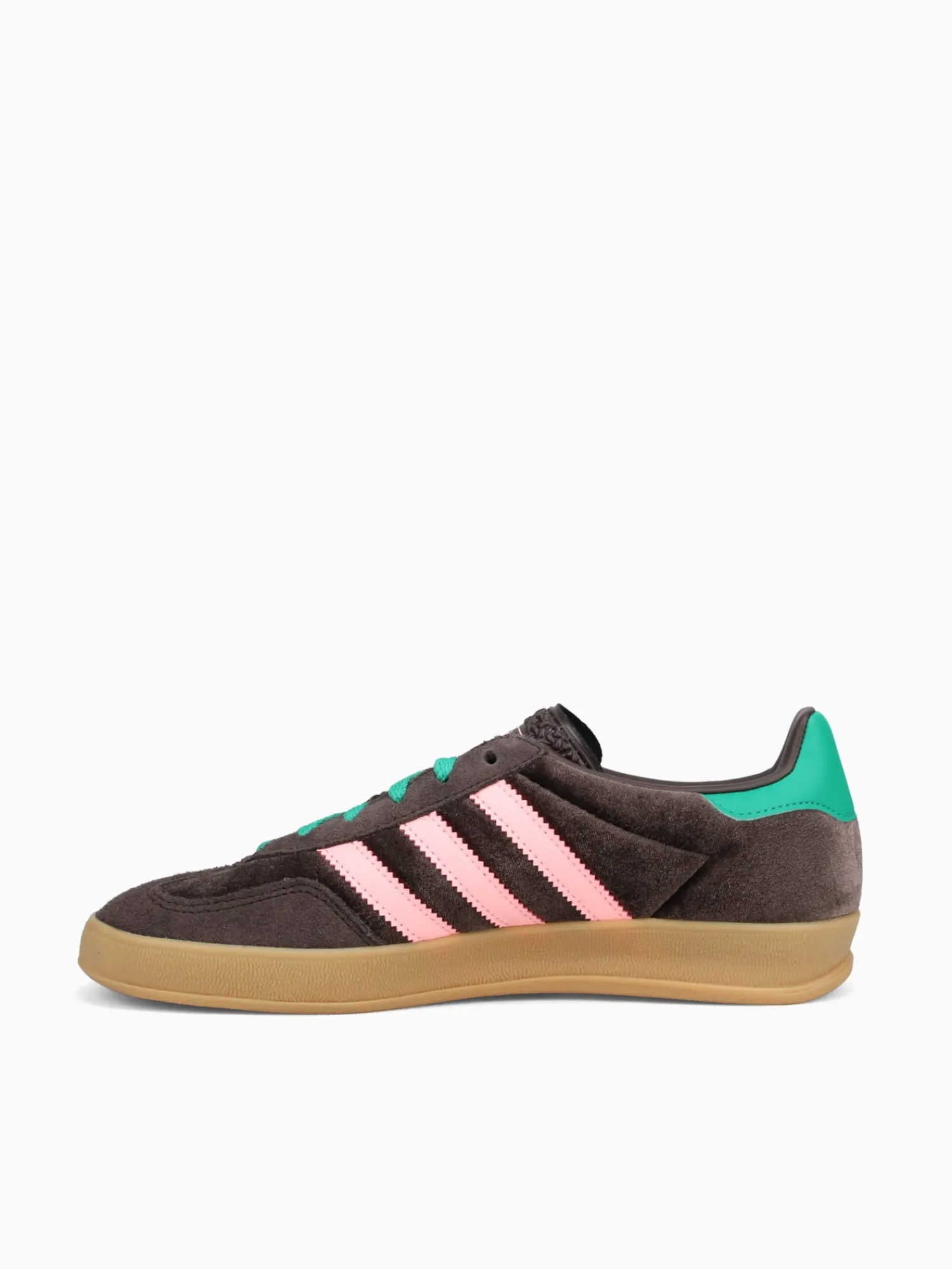 Outlet adidas gazelle indoor pink suede Brown