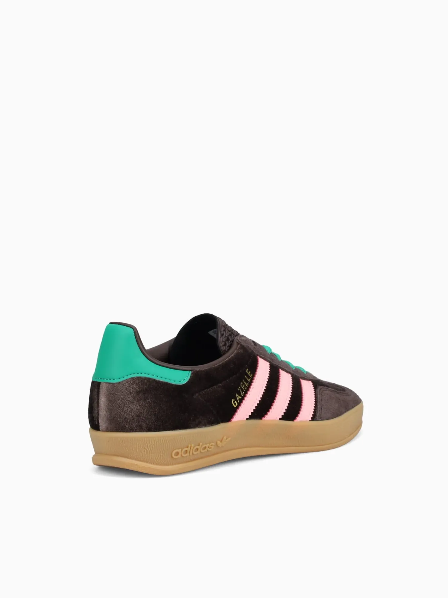 Outlet adidas gazelle indoor pink suede Brown
