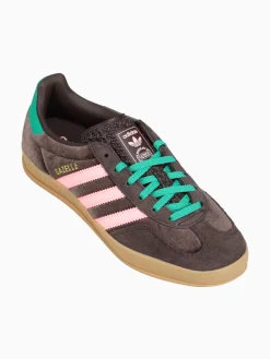 Outlet adidas gazelle indoor pink suede Brown