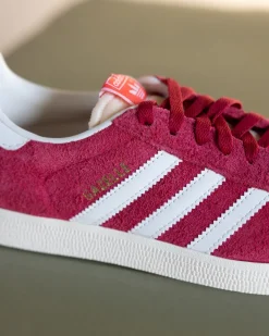 Fashion adidas gazelle victory leather Red