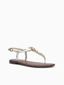 Fashion Sam Edelman gigi ray jute metallic Gold