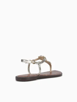 Fashion Sam Edelman gigi ray jute metallic Gold
