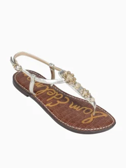 Fashion Sam Edelman gigi ray jute metallic Gold