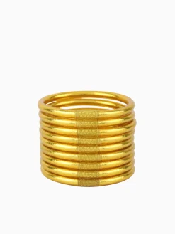 Best BuDhaGirl all weather bangles awb Gold