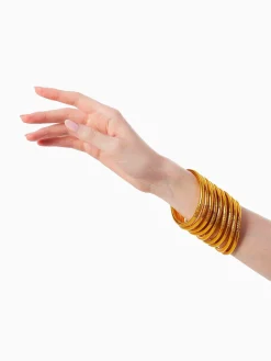 Best BuDhaGirl all weather bangles awb Gold