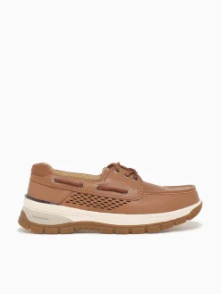 Fashion Sperry gold cup billfish plush leathe Tan