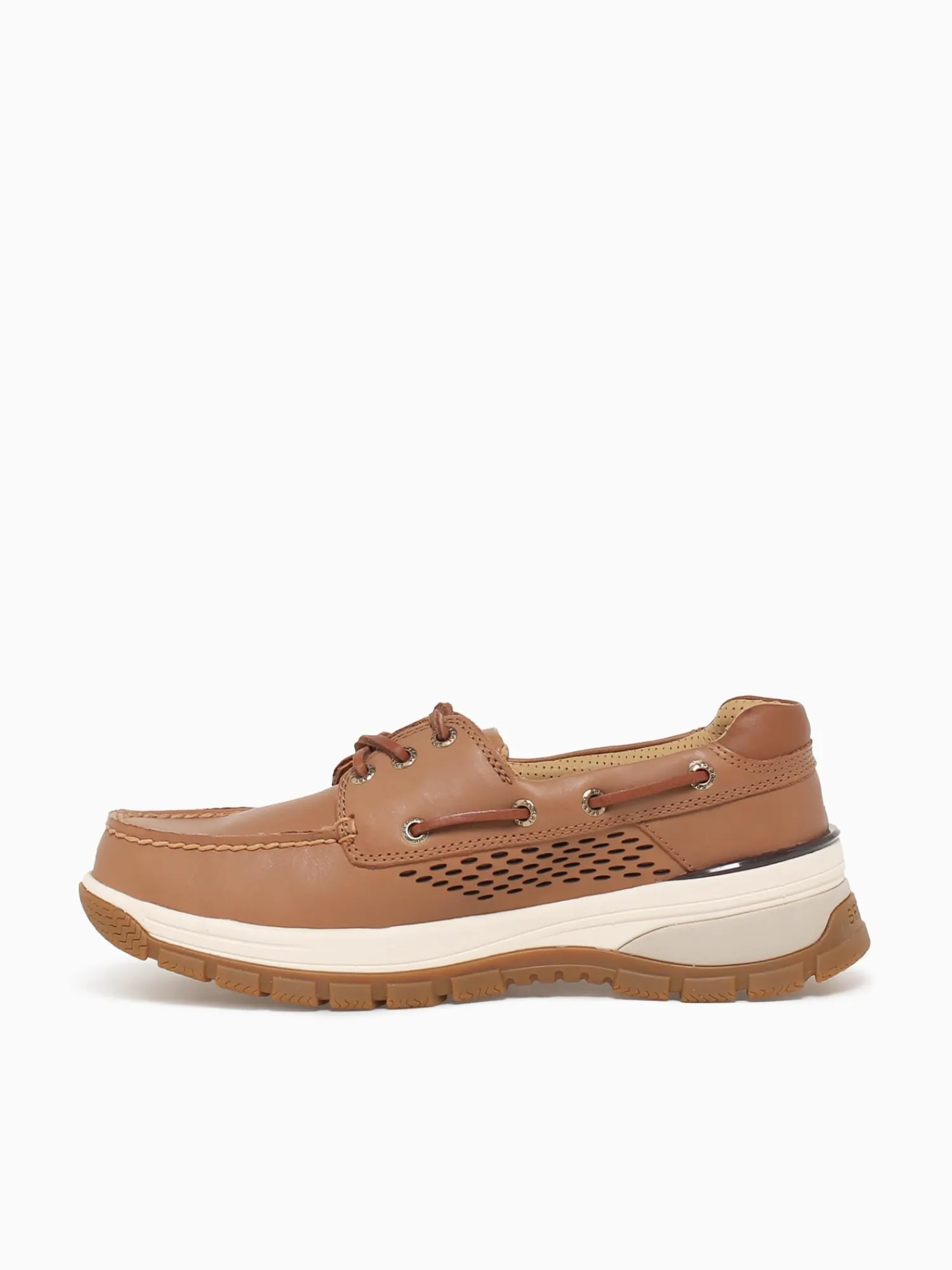 Fashion Sperry gold cup billfish plush leathe Tan