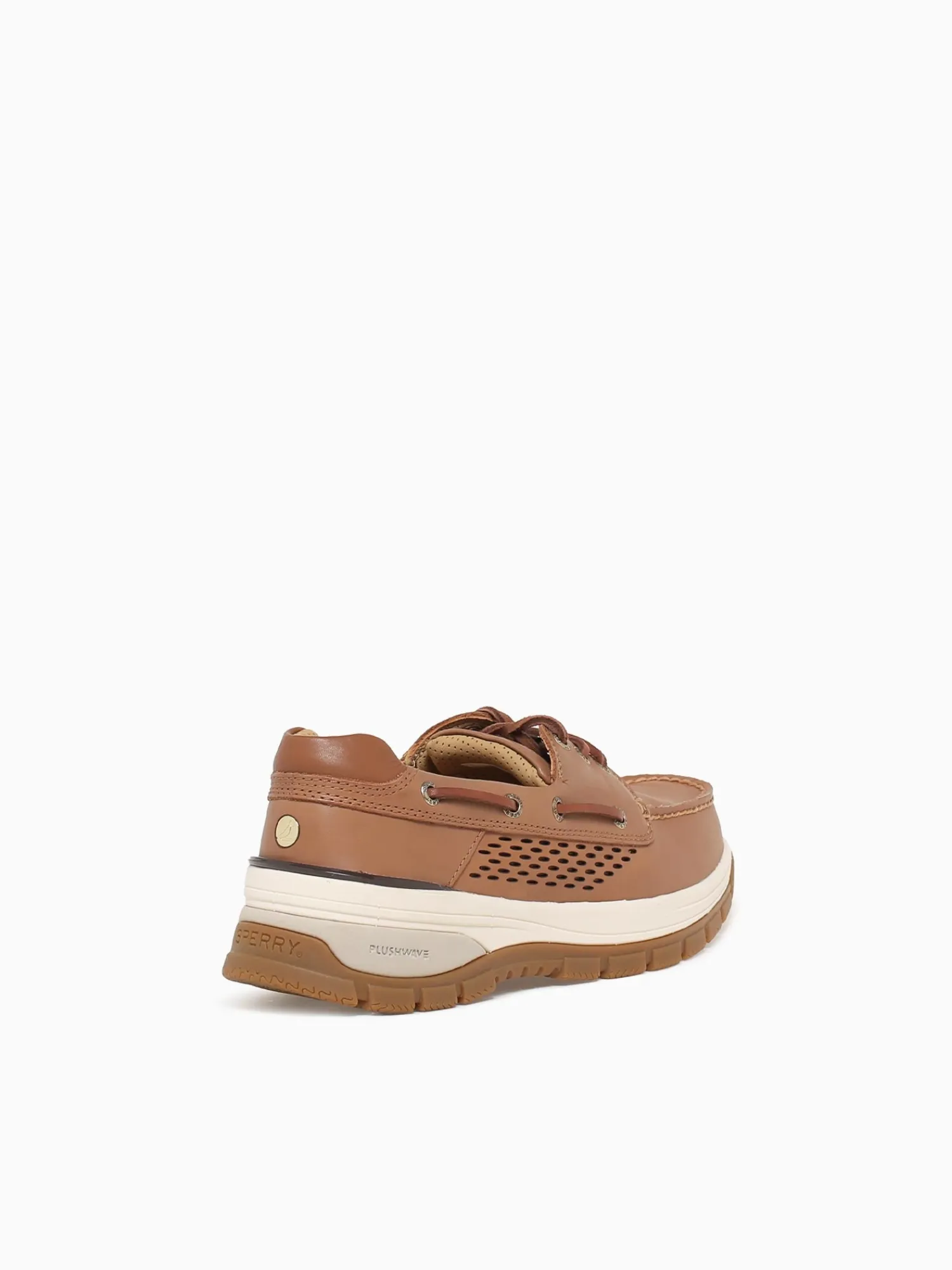 Fashion Sperry gold cup billfish plush leathe Tan
