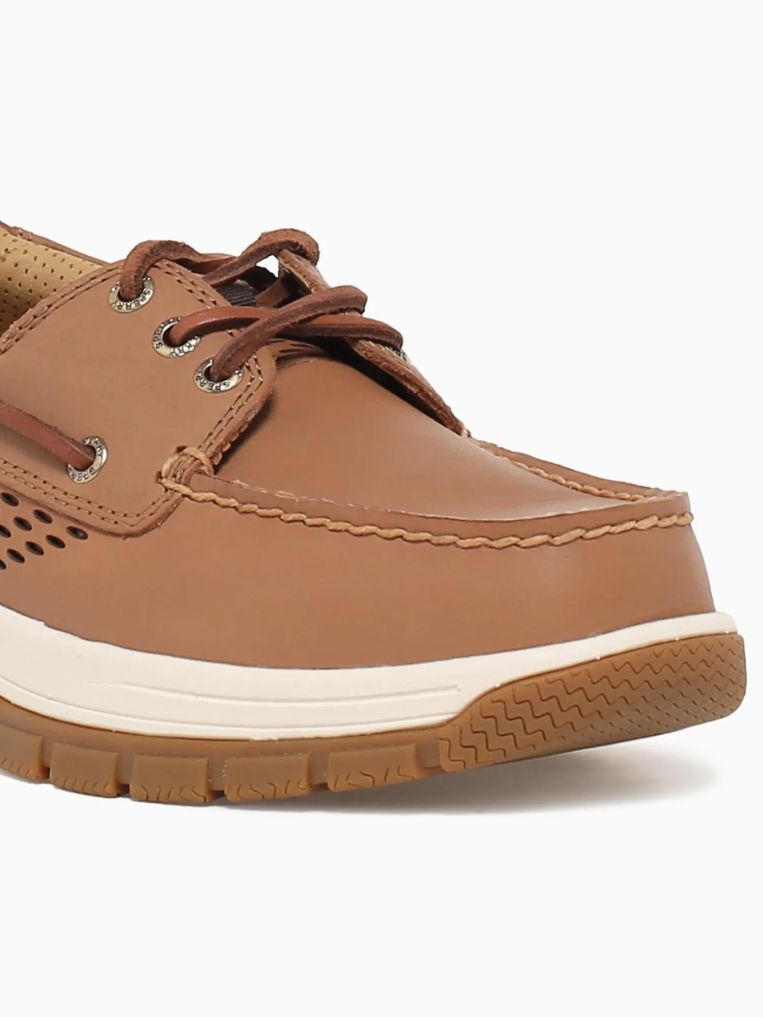 Fashion Sperry gold cup billfish plush leathe Tan