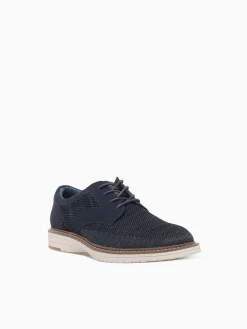 Sale Nunn Bush griff knit plain toe multi knit Navy