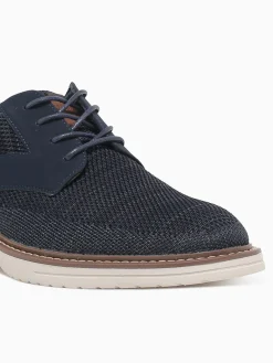 Sale Nunn Bush griff knit plain toe multi knit Navy