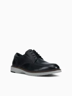 Clearance Nunn Bush griff moc toe leather Black Multi