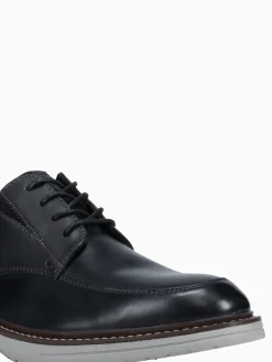 Clearance Nunn Bush griff moc toe leather Black Multi