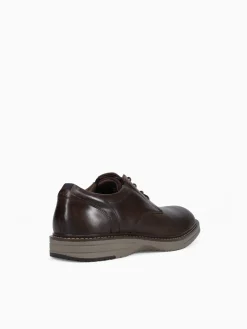 Online Nunn Bush griff plain toe leather Brown Multi