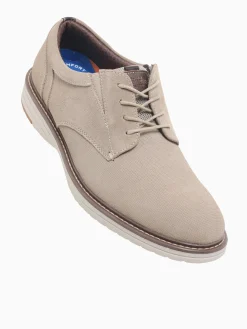 Hot Nunn Bush griff suede plain toe stone suede Taupe