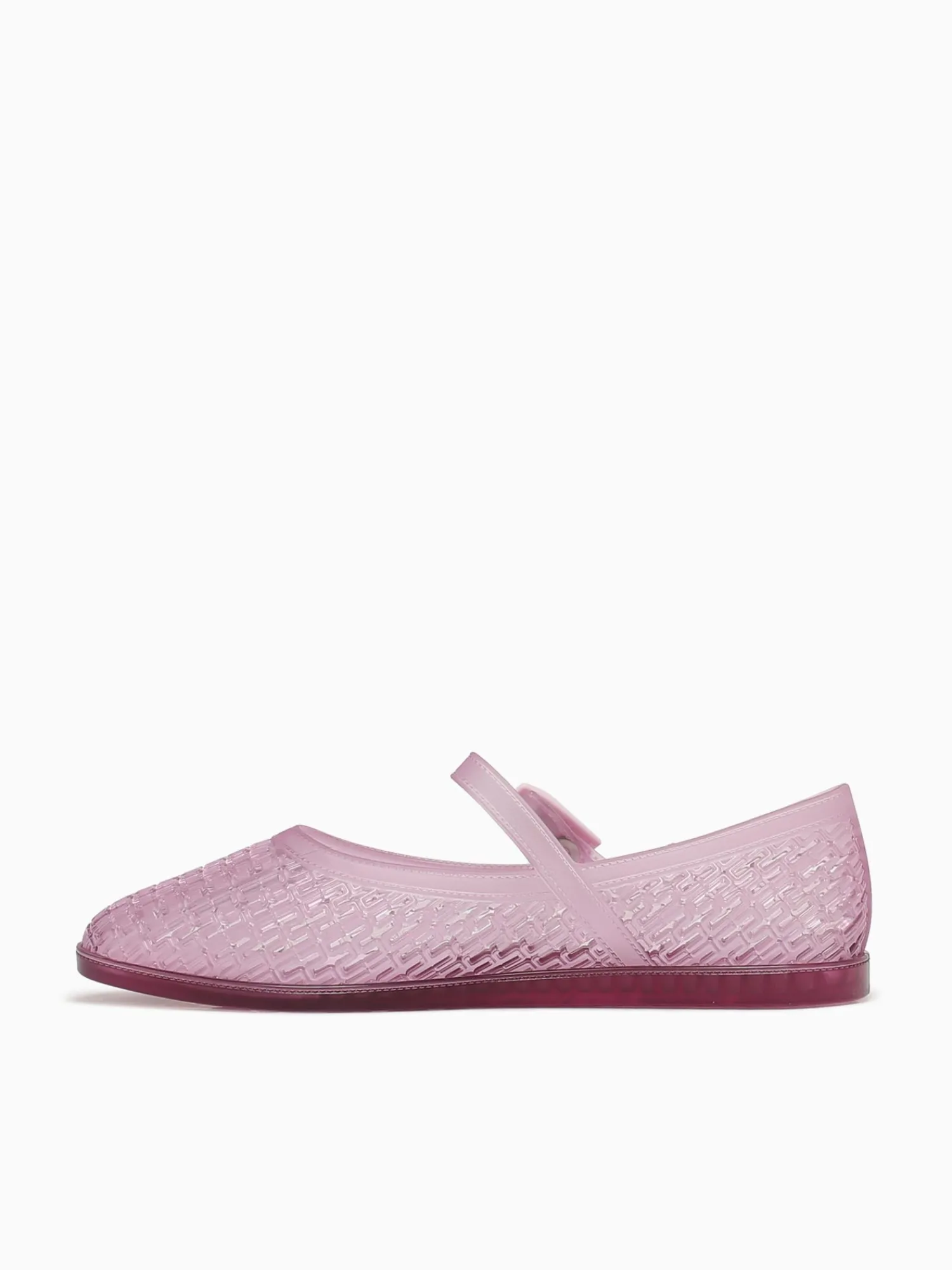 Outlet Melissa harper clear jelly Pink