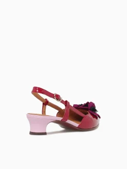 Discount Chie Mihara hazel rojo pruna pink sucre ante Red