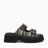 Clearance Noa Harmon heaven marron negro rafia Brown