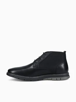 Outlet Torch ilyas leather nylon Black