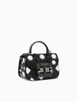 Discount La Favorita it cleo top handle nero Black
