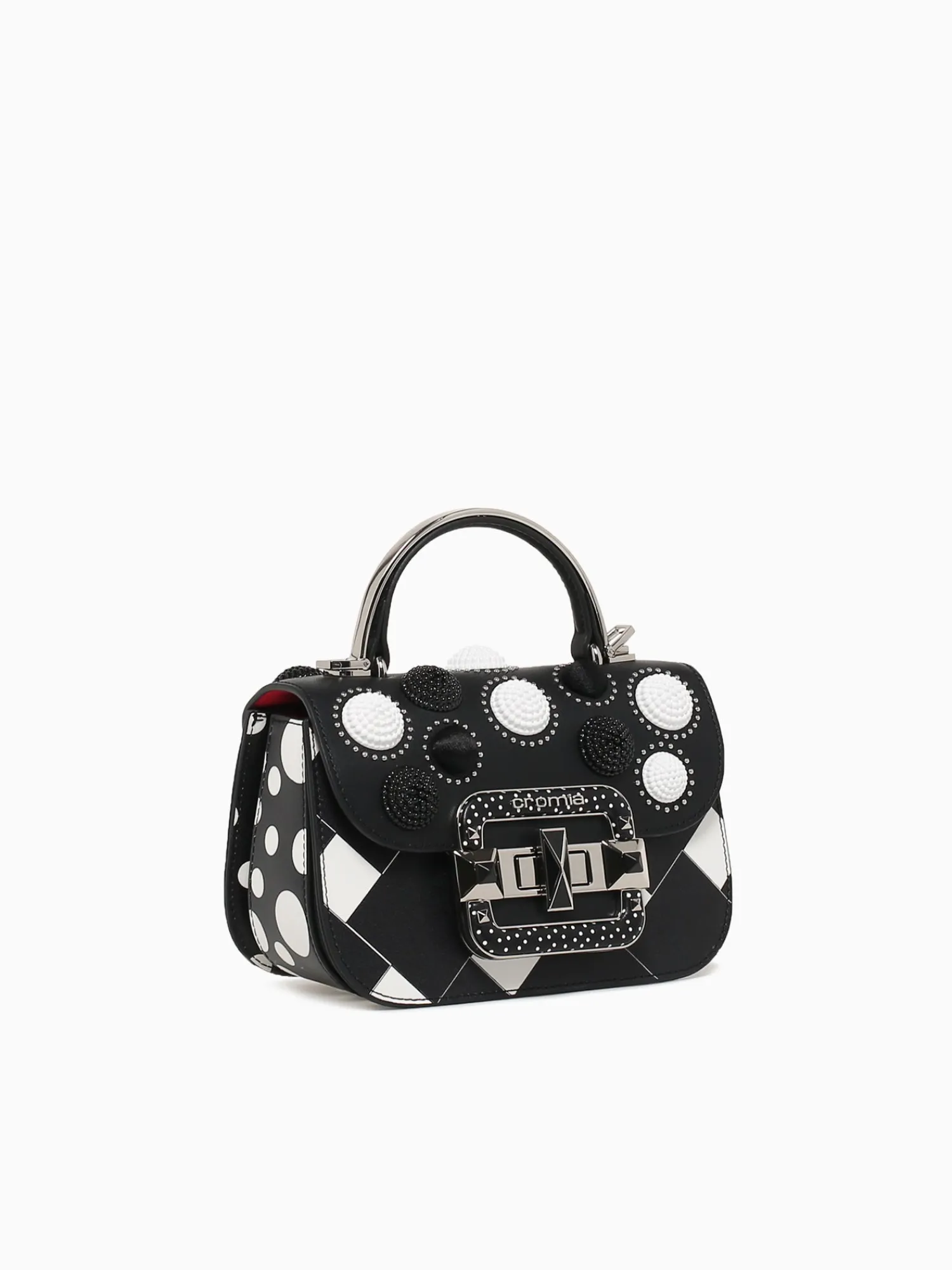 Discount La Favorita it cleo top handle nero Black