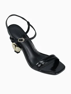 Clearance Jorge Bischoff january preto cuoro crinkle Black