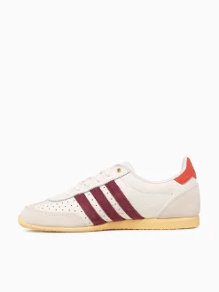 Hot adidas japan offwhite burgundy leather Off White