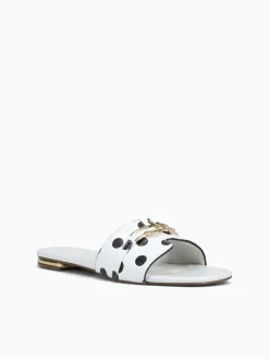 Clearance Jorge Bischoff java branco preto petite poa Black White