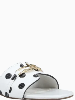 Clearance Jorge Bischoff java branco preto petite poa Black White