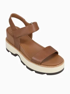Online SOREL joanie iv y strap blackened leather Tan