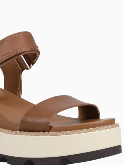 Online SOREL joanie iv y strap blackened leather Tan