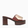 New Noa Harmon juice multi marron man made Brown Multi