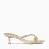 New Circus NY by Sam Edelman juliet leaf metallic Gold