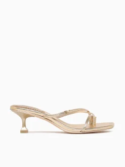New Circus NY by Sam Edelman juliet leaf metallic Gold