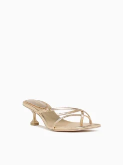 New Circus NY by Sam Edelman juliet leaf metallic Gold