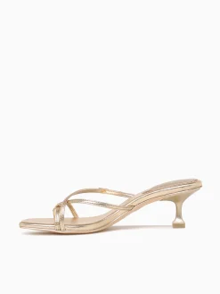 New Circus NY by Sam Edelman juliet leaf metallic Gold