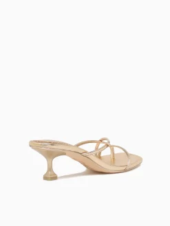 New Circus NY by Sam Edelman juliet leaf metallic Gold