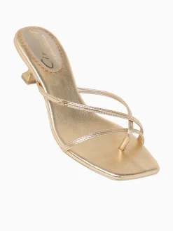 New Circus NY by Sam Edelman juliet leaf metallic Gold