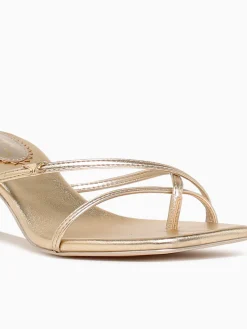 New Circus NY by Sam Edelman juliet leaf metallic Gold