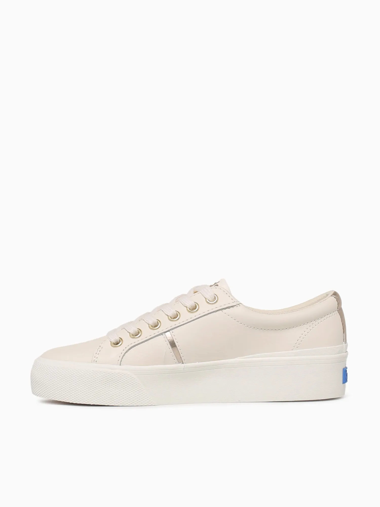 Clearance Keds jump kick duo off wht champagne leather Off White